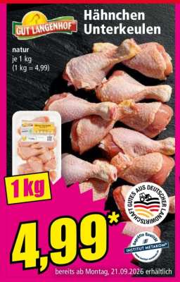 Hähnchen-Unterkeulen