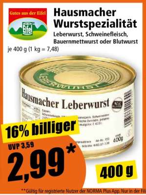 Hausmacher Wurstspezialität