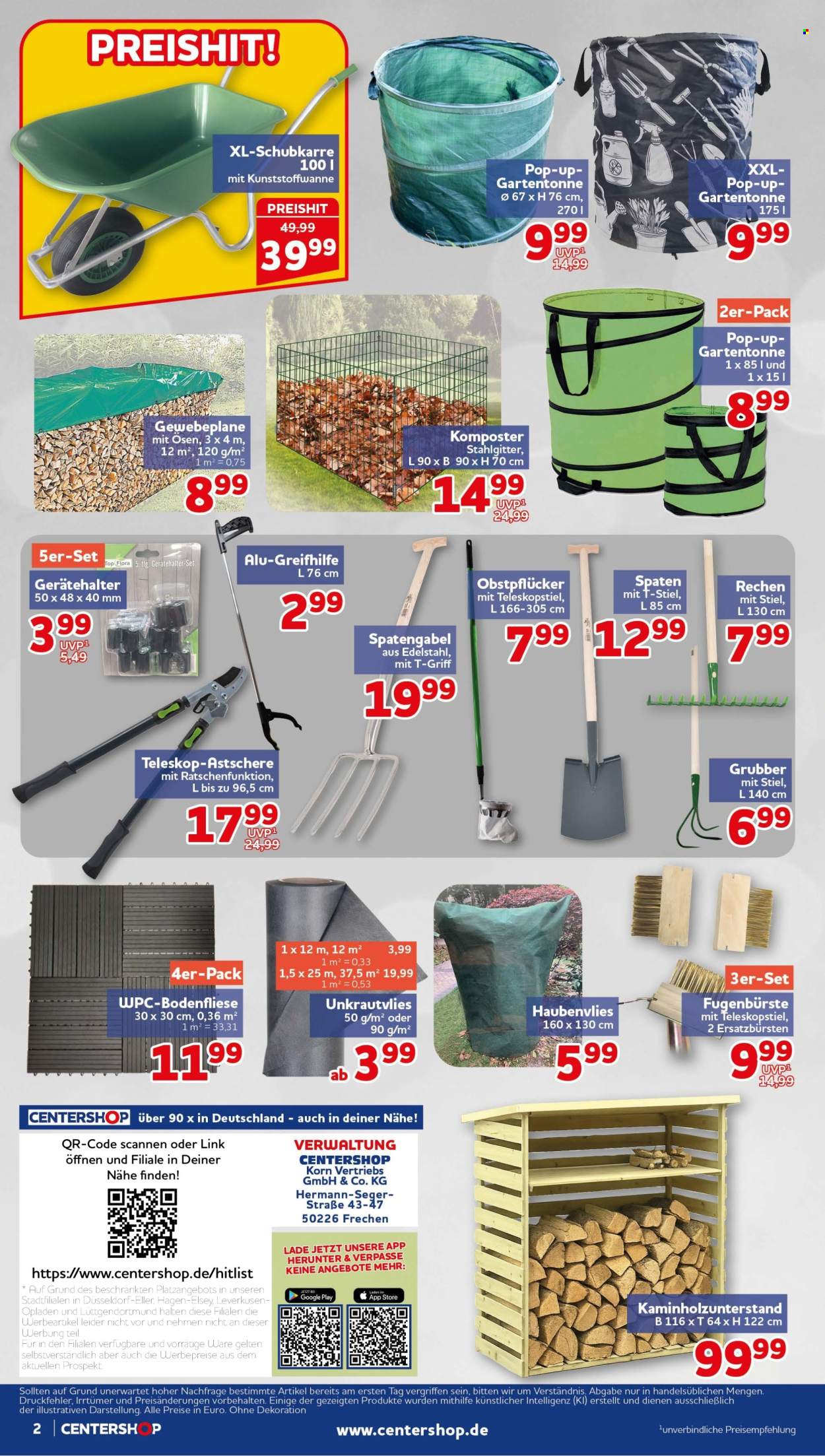CENTERSHOP Prospekte  - 14.09.2026 - 19.09.2026. Seite 2