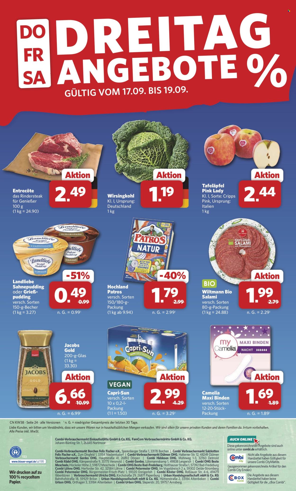 Combi Prospekte  - 14.09.2026 - 19.09.2026. Seite 26