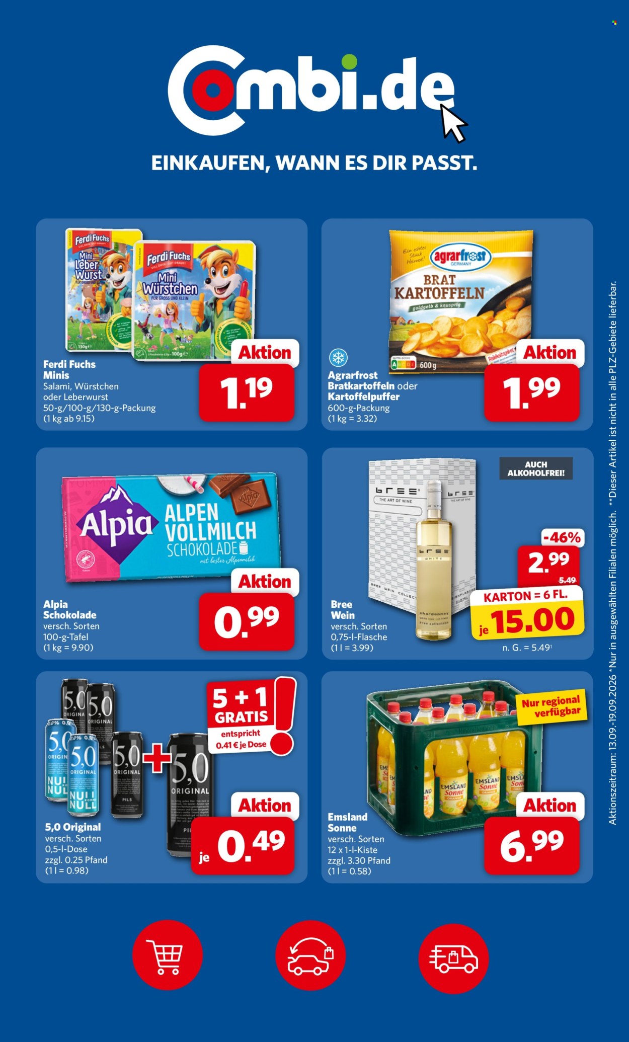 Combi Prospekte  - 13.09.2026 - 19.09.2026. Seite 2