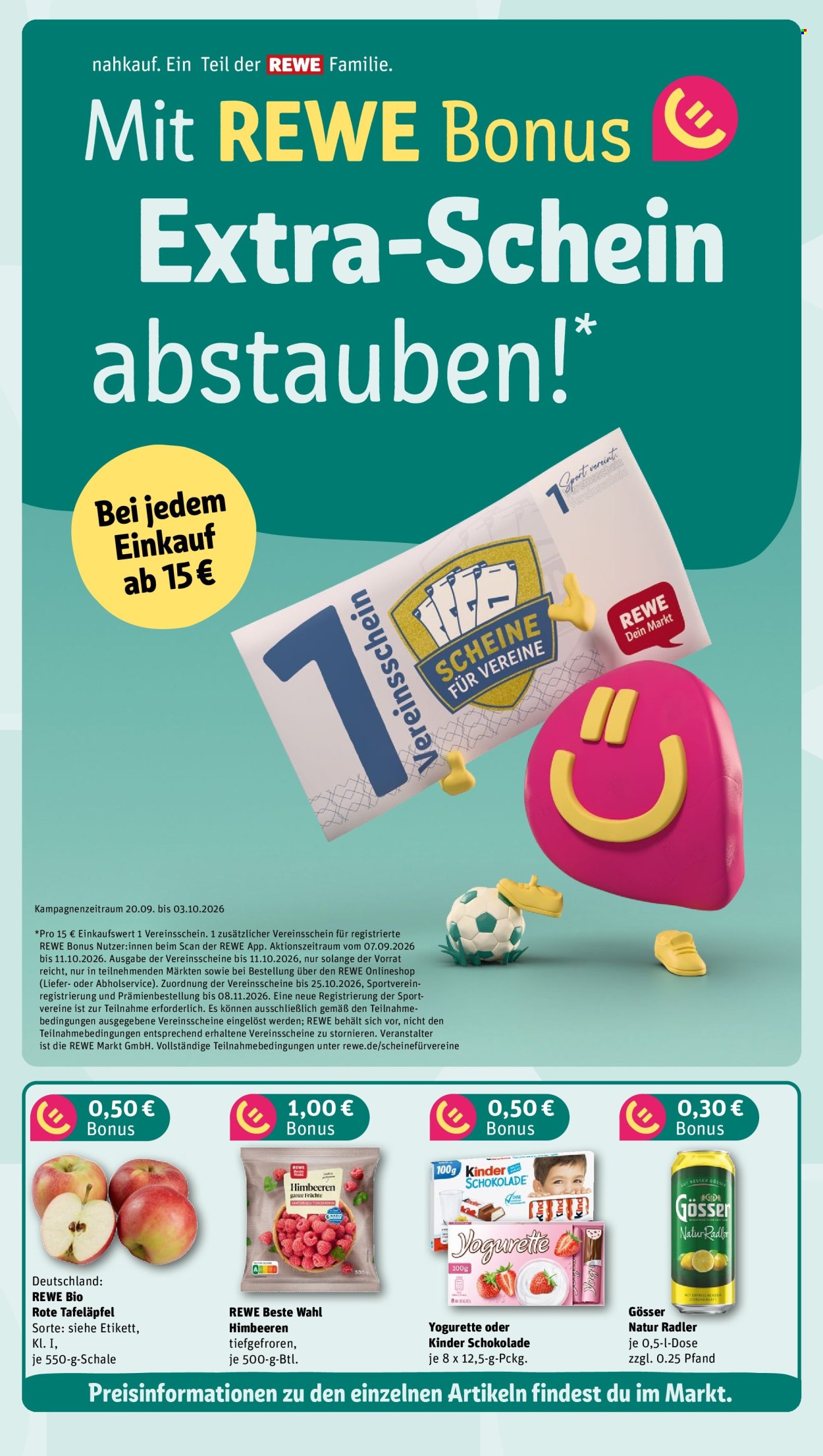 Nahkauf Prospekte  - 14.09.2026 - 19.09.2026. Seite 4