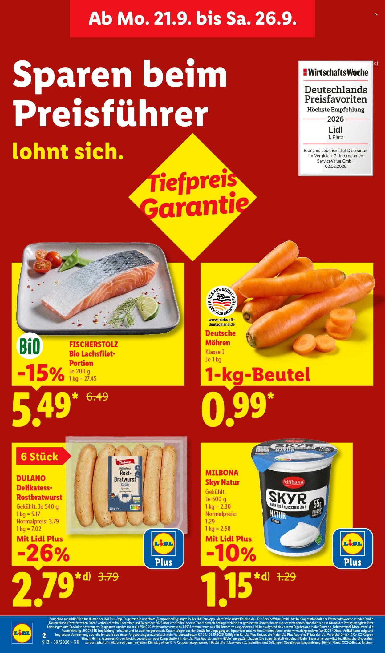 Lidl Prospekte  - 21.09.2026 - 26.09.2026. Seite 2