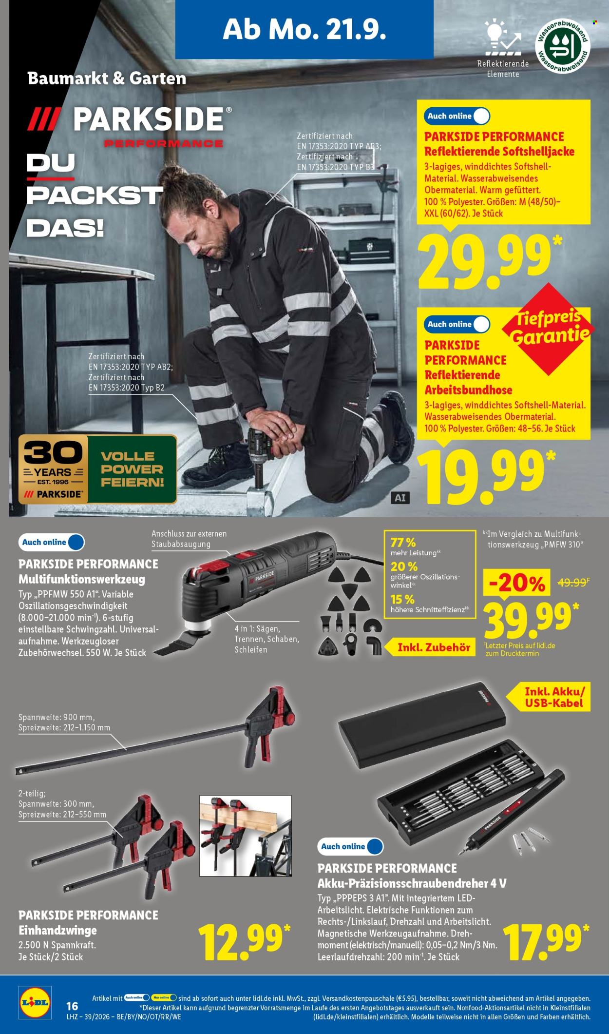 Lidl Prospekte  - 21.09.2026 - 26.09.2026. Seite 32