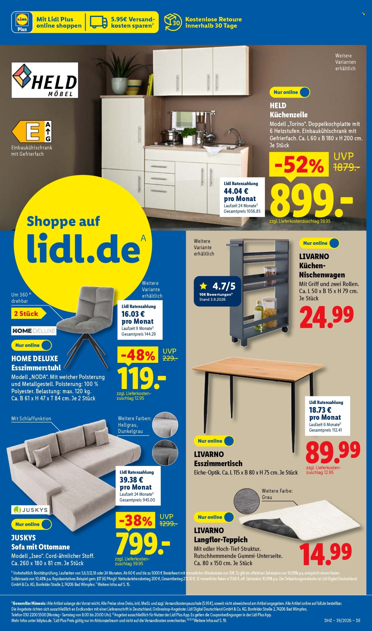 Lidl Prospekte  - 21.09.2026 - 26.09.2026. Seite 9