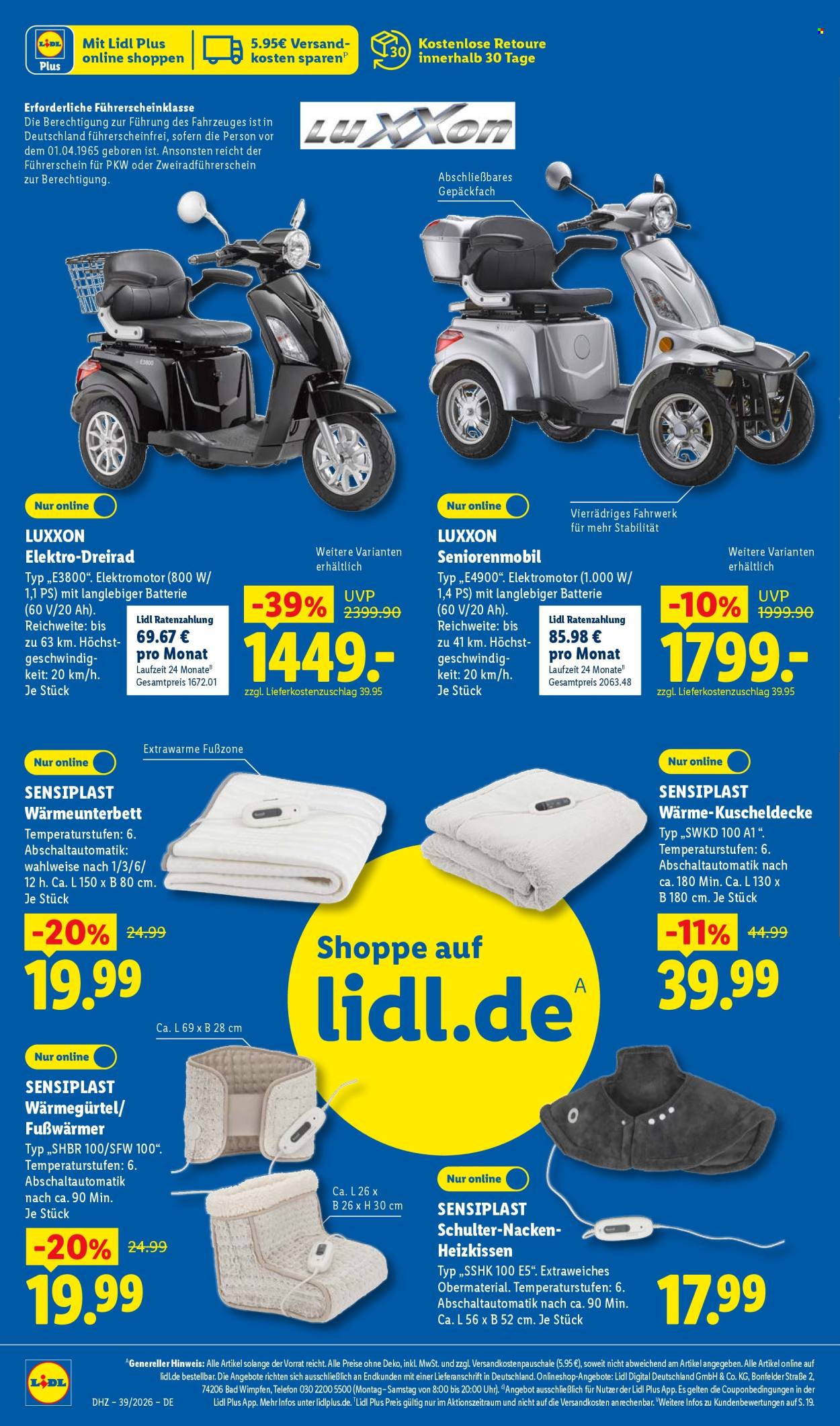 Lidl Prospekte  - 21.09.2026 - 26.09.2026. Seite 52