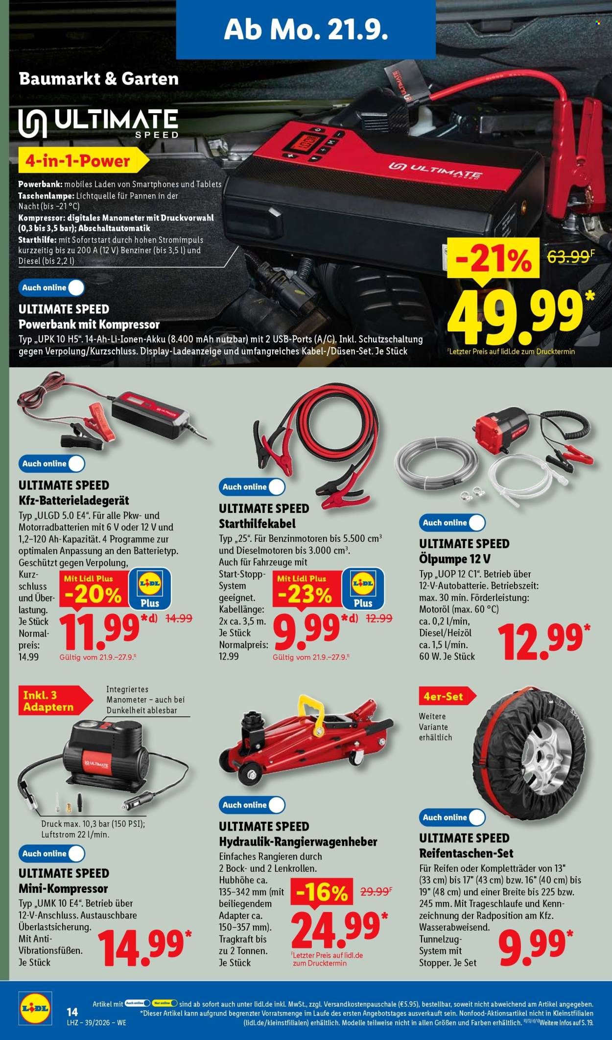 Lidl Prospekte  - 21.09.2026 - 26.09.2026. Seite 26