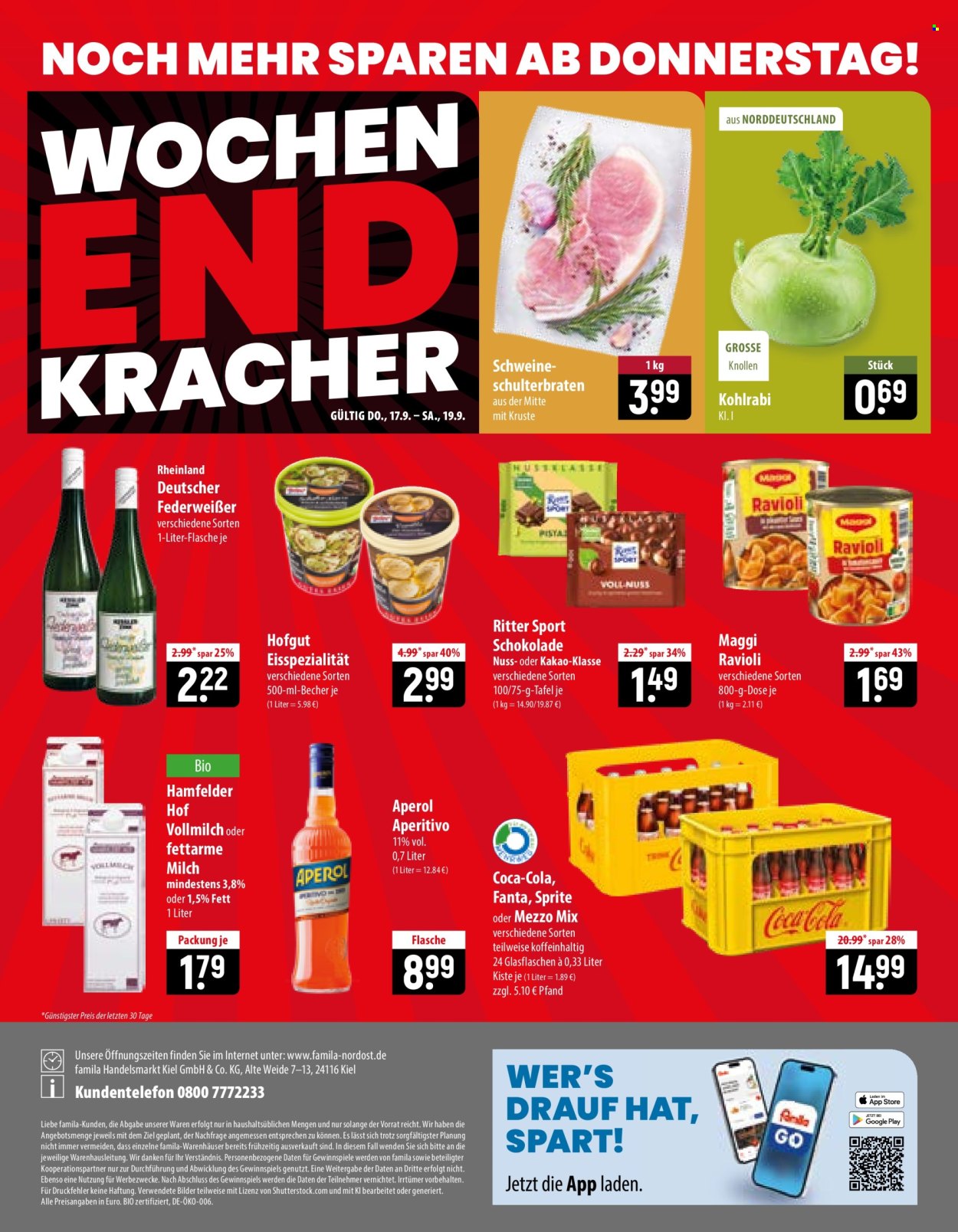 famila Prospekte  - 14.09.2026 - 19.09.2026. Seite 28