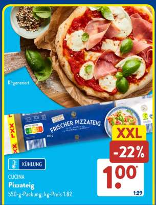 Cucina Pizzateig