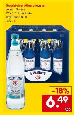 Gerolsteiner Mineralwasser