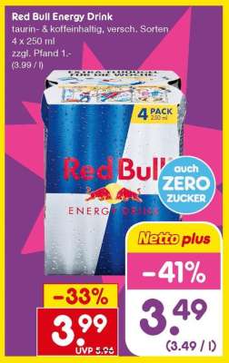 Red Bull Energy Drink*