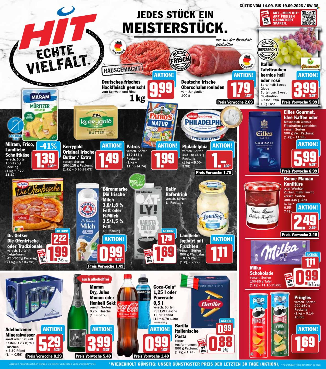 Hit Prospekte  - 14.09.2026 - 19.09.2026. Seite 1
