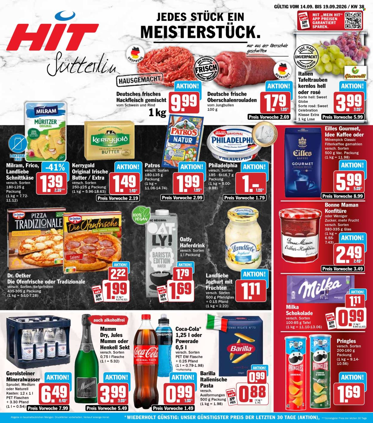 Hit Prospekte  - 14.09.2026 - 19.09.2026. Seite 1