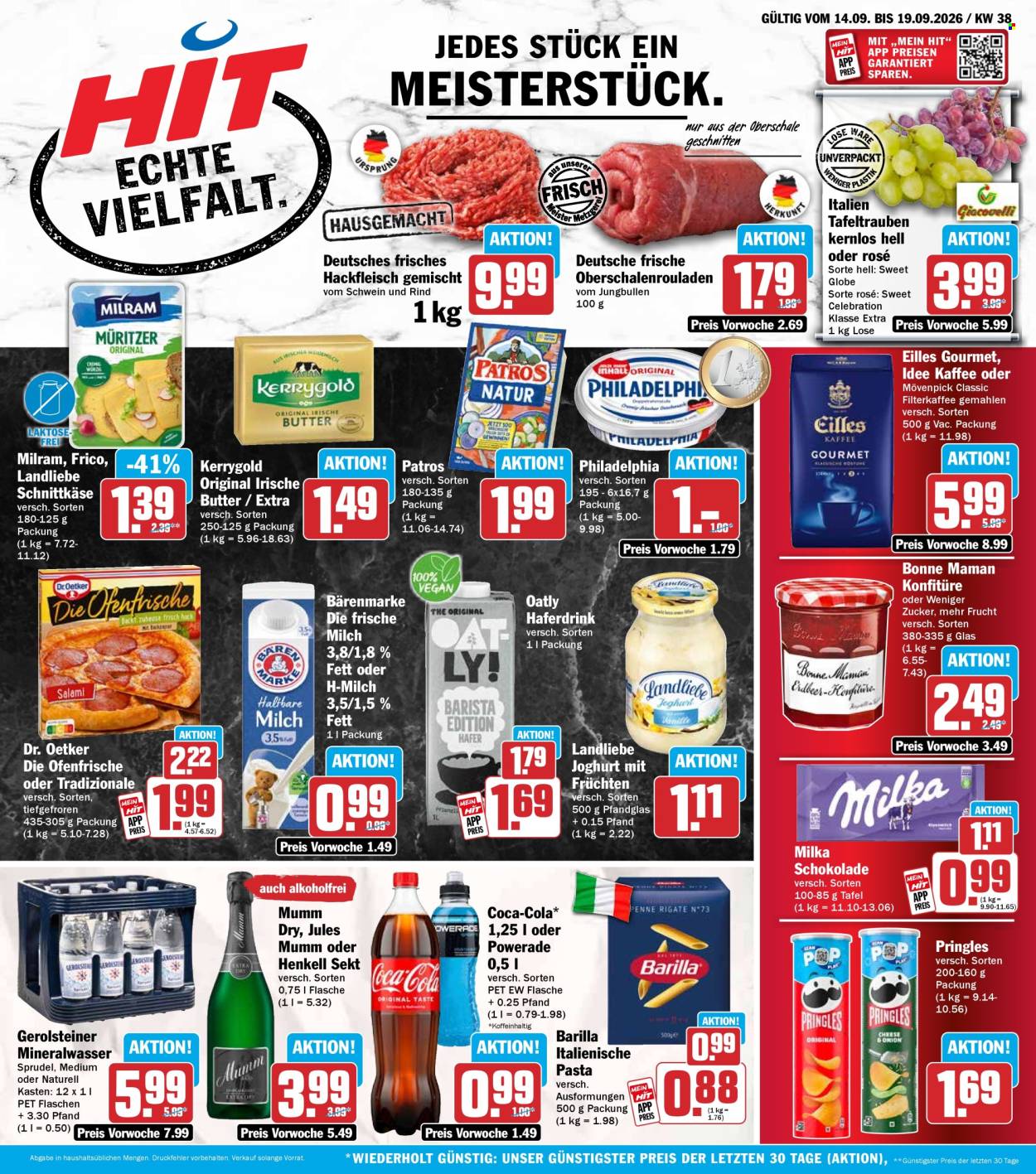 Hit Prospekte  - 14.09.2026 - 19.09.2026. Seite 1