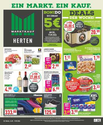 Prospekte Marktkauf - 14.09.2026 - 19.09.2026.
