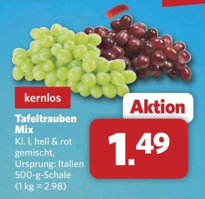 Tafeltrauben Mix