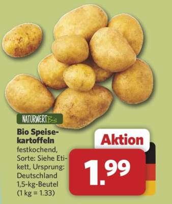 Bio-Speisekartoffeln