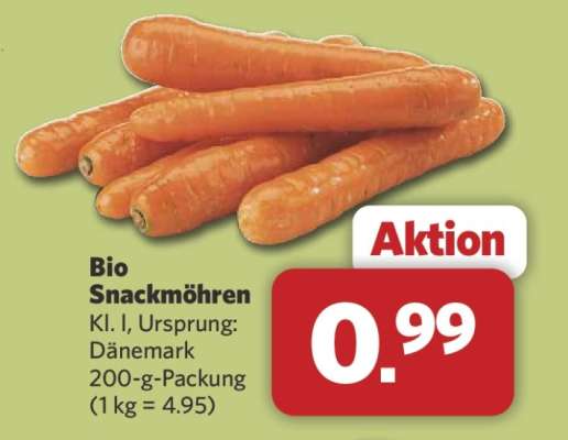 Bio Snackmöhren