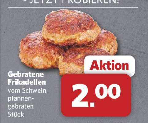 Gebratene Frikadellen