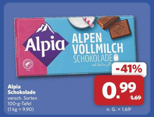Alpia Schokolade