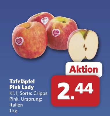 Tafeläpfel 'Pink Lady'