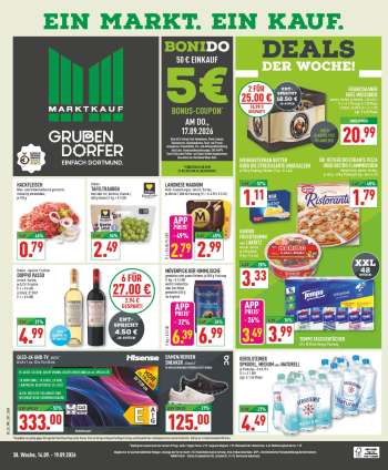 Prospekte Marktkauf - 14.09.2026 - 19.09.2026.