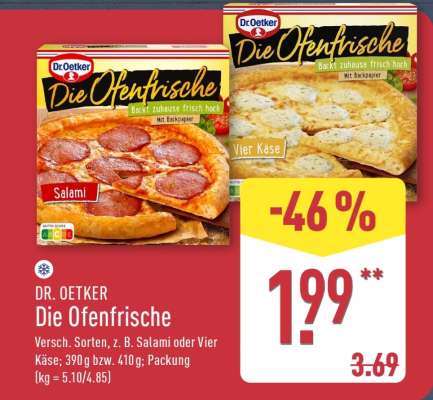 DR. OETKER Die Ofenfrische