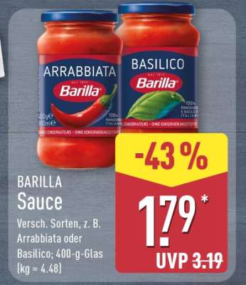 BARILLA Sauce