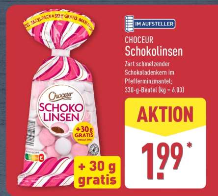 CHOCEUR Schokolinsen