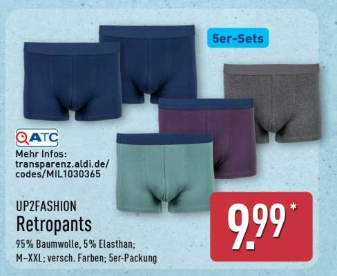 UP2FASHION Retropants