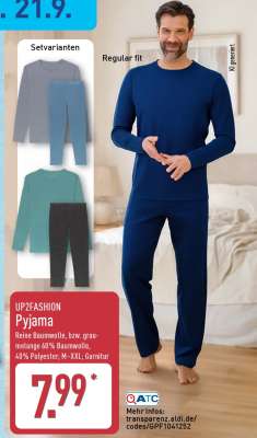 UP2FASHION Pyjama