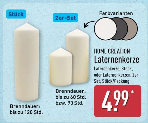HOME CREATION Laternenkerze
