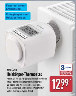 AMBIANO Heizkörper-Thermostat
