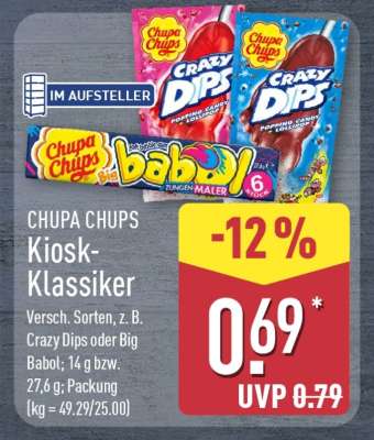 CHUPA CHUPS Kiosk-Klassiker