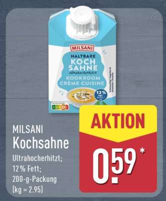 MILSANI Kochsahne