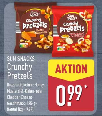SUN SNACKS Crunchy Pretzels