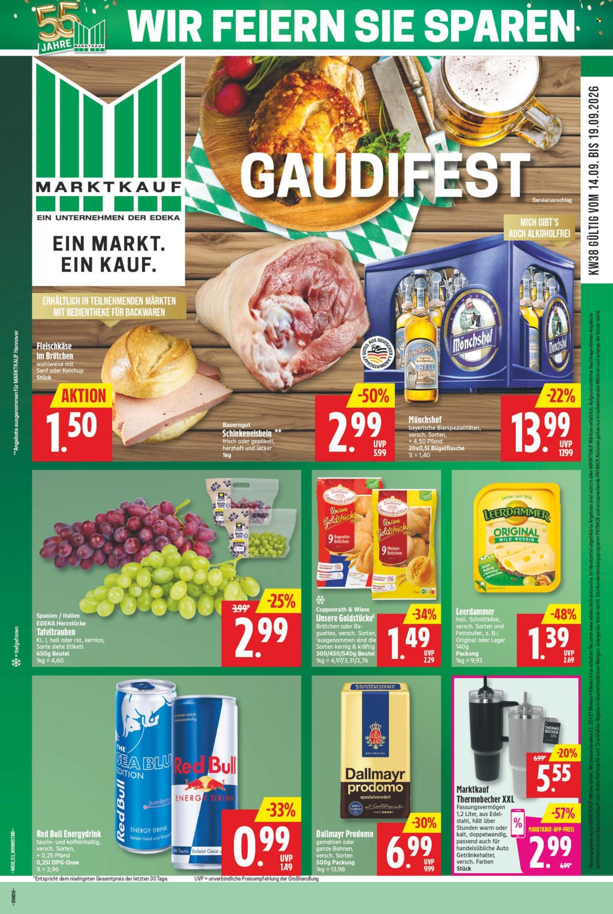 Marktkauf Prospekte  - 14.09.2026 - 19.09.2026. Seite 1