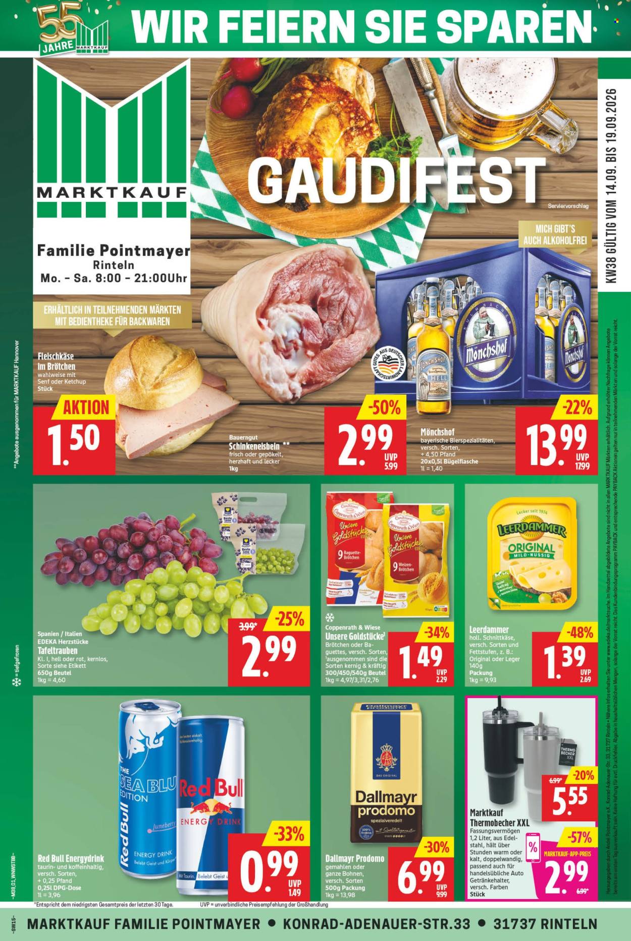 Marktkauf Prospekte  - 14.09.2026 - 19.09.2026. Seite 1