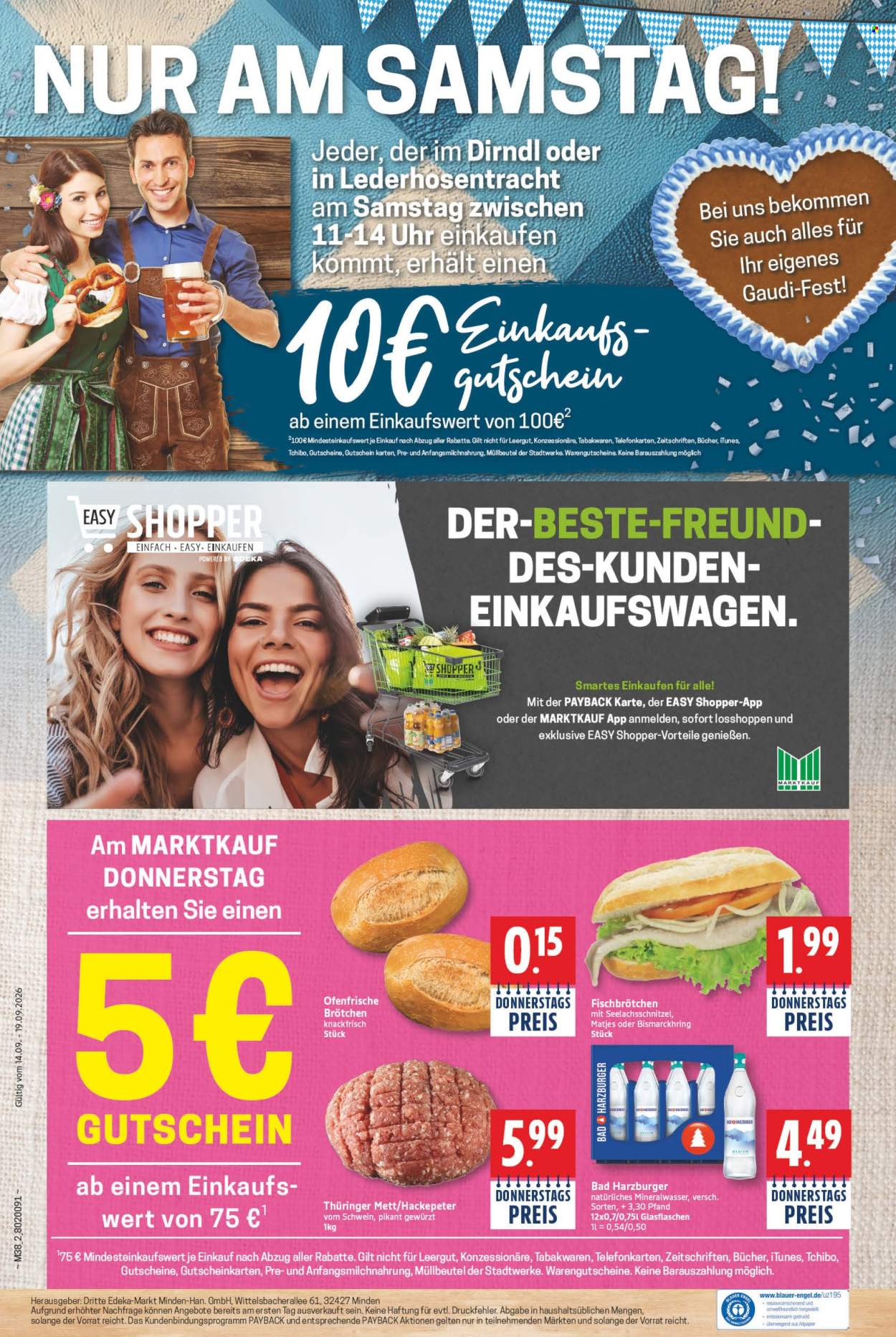 Marktkauf Prospekte  - 14.09.2026 - 19.09.2026. Seite 2