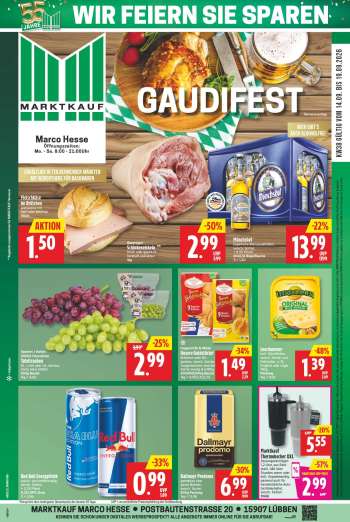 Prospekte Marktkauf - 14.09.2026 - 19.09.2026.
