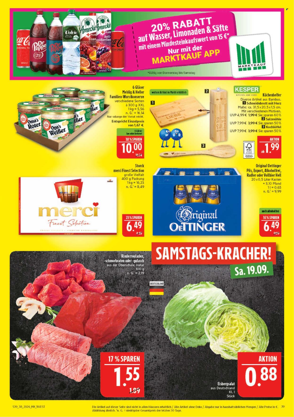 Marktkauf Prospekte  - 14.09.2026 - 19.09.2026. Seite 39
