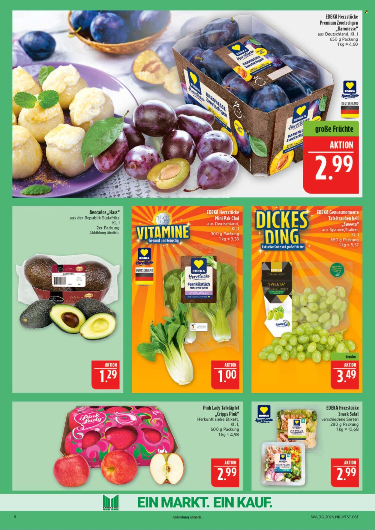 Marktkauf Prospekte  - 14.09.2026 - 19.09.2026. Seite 8