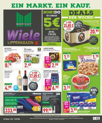 Prospekte Marktkauf - 14.09.2026 - 19.09.2026.