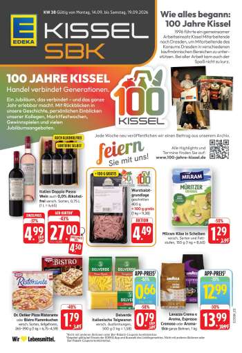 Prospekte Edeka - 14.09.2026 - 19.09.2026.