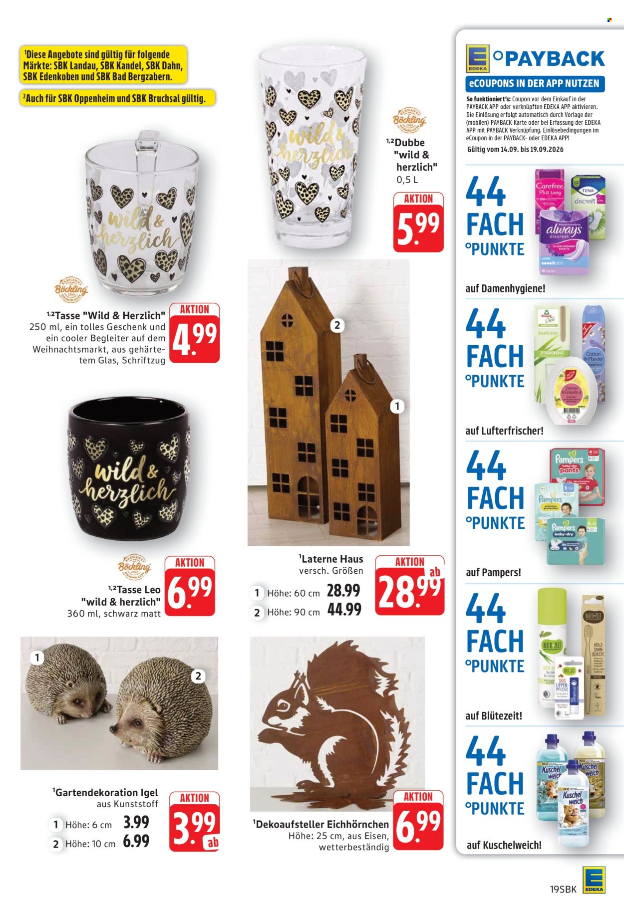 Edeka Prospekte  - 14.09.2026 - 19.09.2026. Seite 19