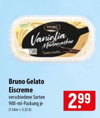 Bruno Gelato Eiscreme