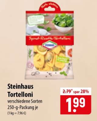 STEINHAUS Tortelloni