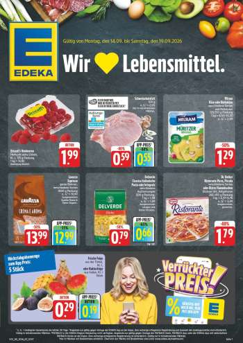 Prospekte Edeka - 14.09.2026 - 19.09.2026.