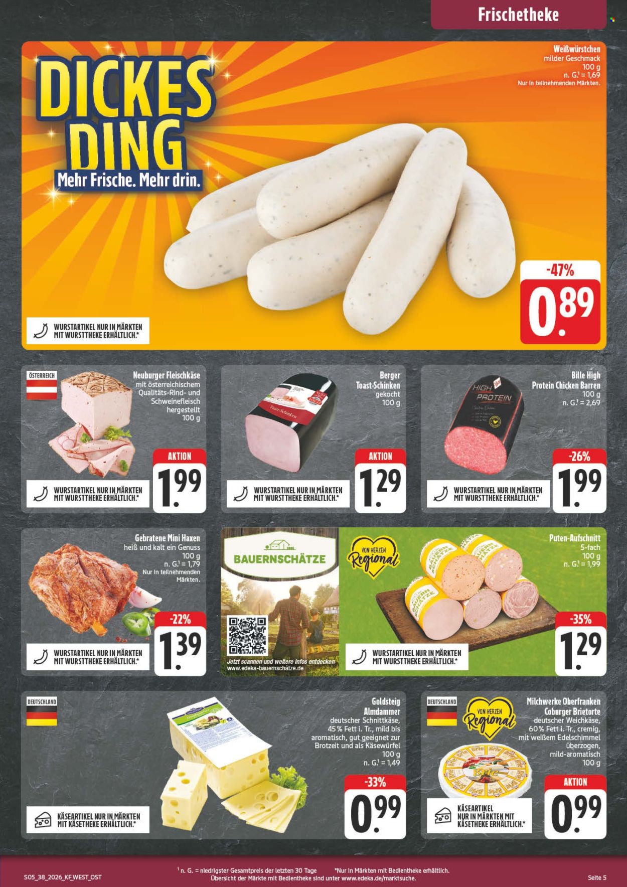 Edeka Prospekte  - 14.09.2026 - 19.09.2026. Seite 5
