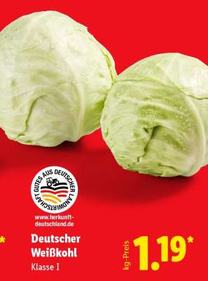 Deutscher Weißkohl